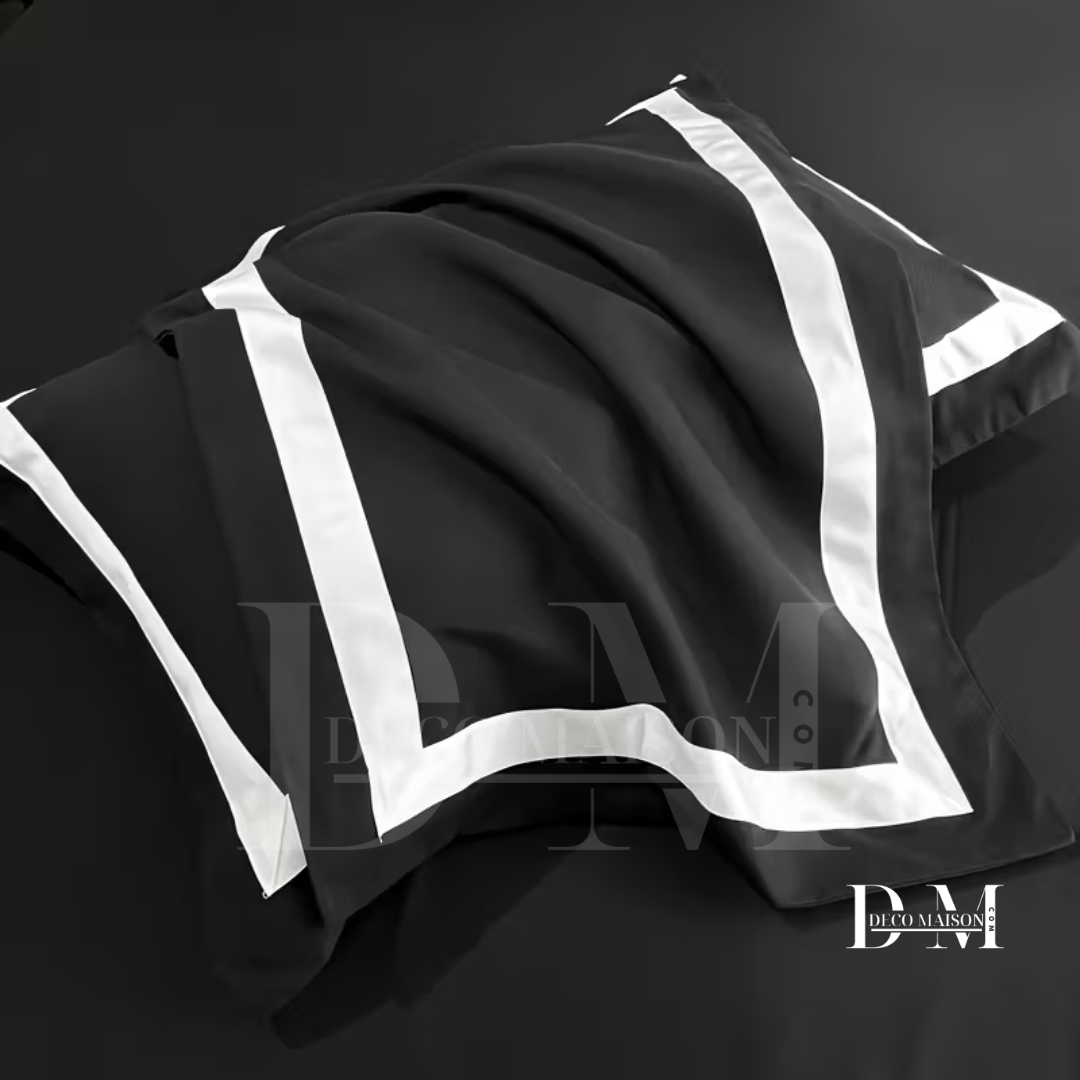 Ensemble de literie Housse couette 6 piéces en 100% Coton